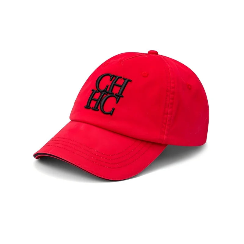 CH Unisex Embroidered Letter Baseball Cap Lightweight Adjustable Sun Hat Casual Outdoor Sports Travel Dad Hat for Men Women