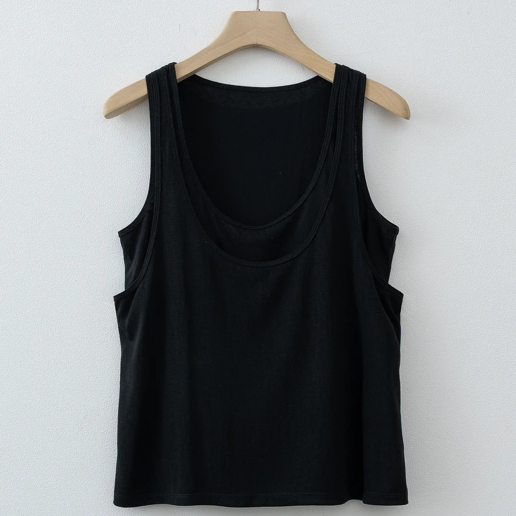 2026 Women's Casual Sleeveless Tank Top Comfortable Breathable Fashion Basic Solid Color Tank Tops for Women