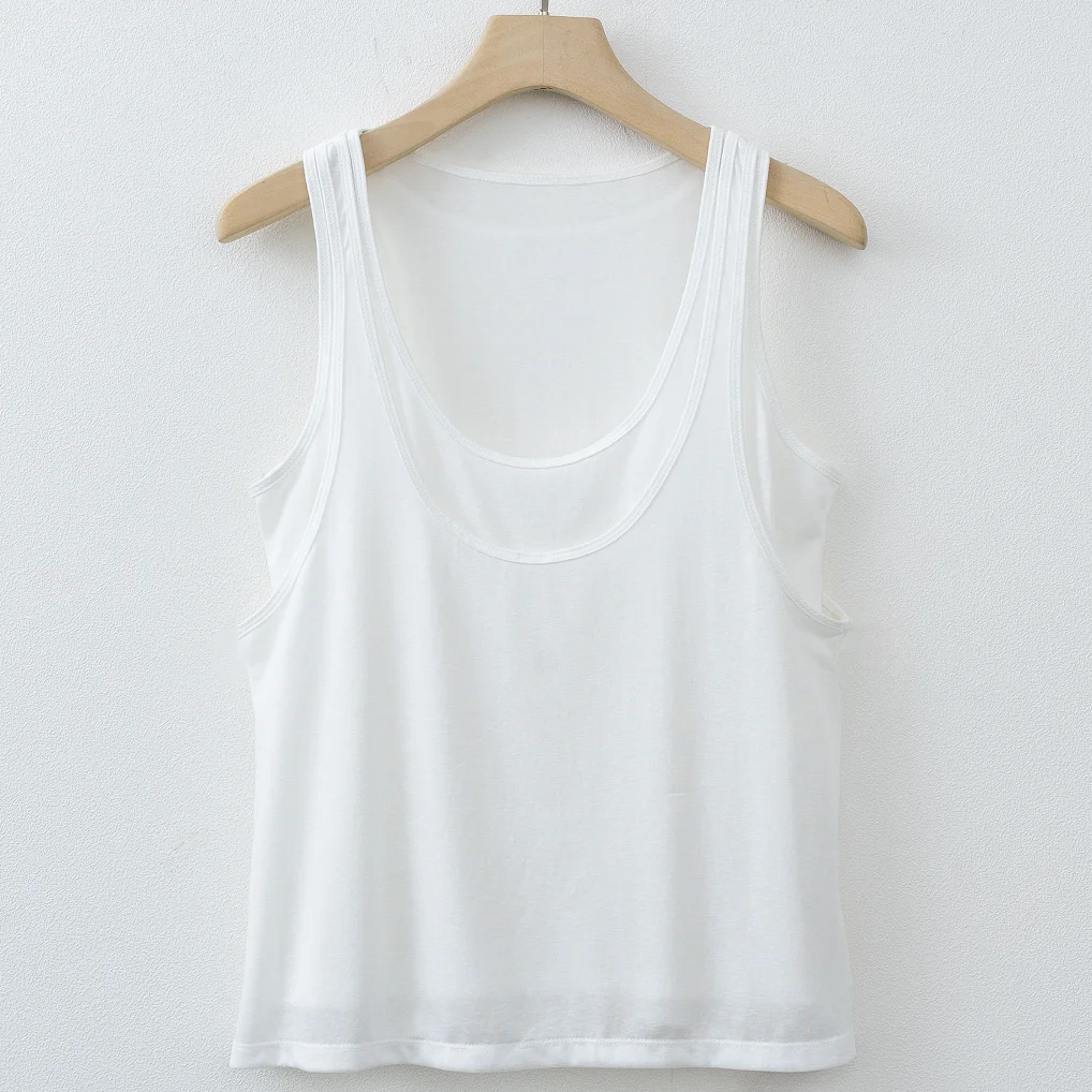 2026 Women's Casual Sleeveless Tank Top Comfortable Breathable Fashion Basic Solid Color Tank Tops for Women