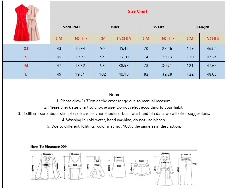BSAY 2026 Women V Neck Cap Sleeve Midi Dress Self Tie Belt Waist Shirt Style A Line Solid Color Elegant Summer Casual Long Dress