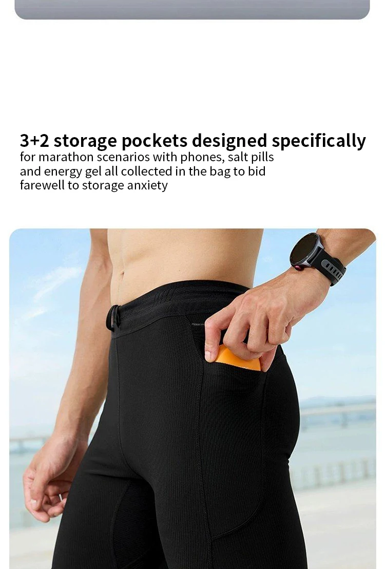 QIAODAN FEIYING PB6.0 Men Half Elastic Fitness Shorts 2026 Summer Breathable Tight Fit Sport Pants Men's Clothing QZBZK3261031R