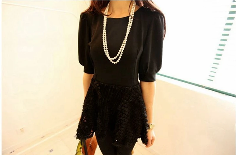 Pearl Long Necklace Natural Freshwater White Pearl Long Sweater Chain Engagement Dress Necklace Women Long Necklace