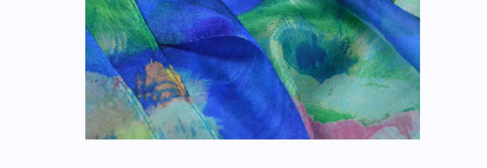 2016 Winter Fashion Women's Scarf Hot Sale Mulberry Silk Scarves Shawl Female Long Silk Scarf Blue and Coffee 180*110cm