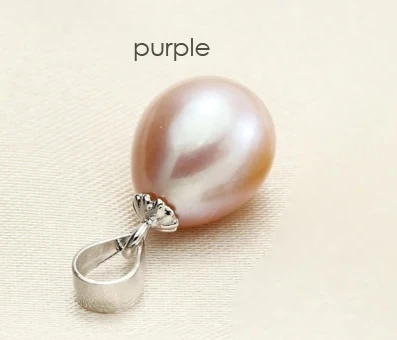 Genuine Fresh Water Pearl Pendant Jewelry 925 Silver,real Pearl Pendant On The Neck Wife Mother Birthday Gift Wholesale