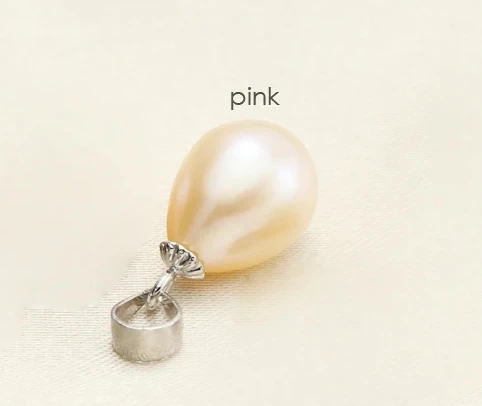 Genuine Fresh Water Pearl Pendant Jewelry 925 Silver,real Pearl Pendant On The Neck Wife Mother Birthday Gift Wholesale