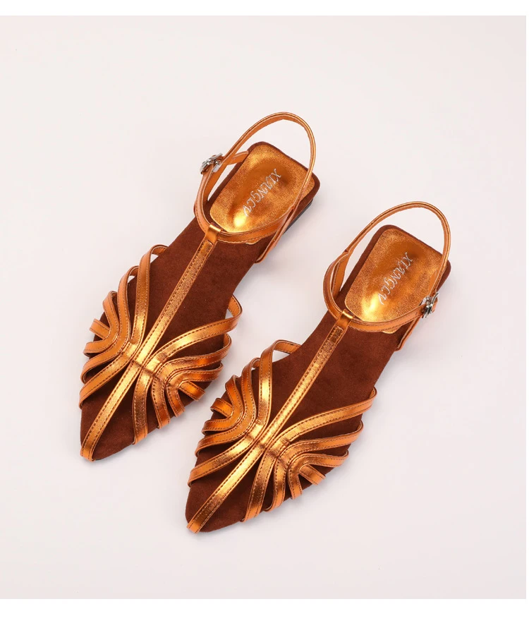 T Strap Roman Cross Strap Slingback Sandals Women Low Heel Summer Open Back Hollow Out Ladies Casual Comfortable Shoes Sandalias