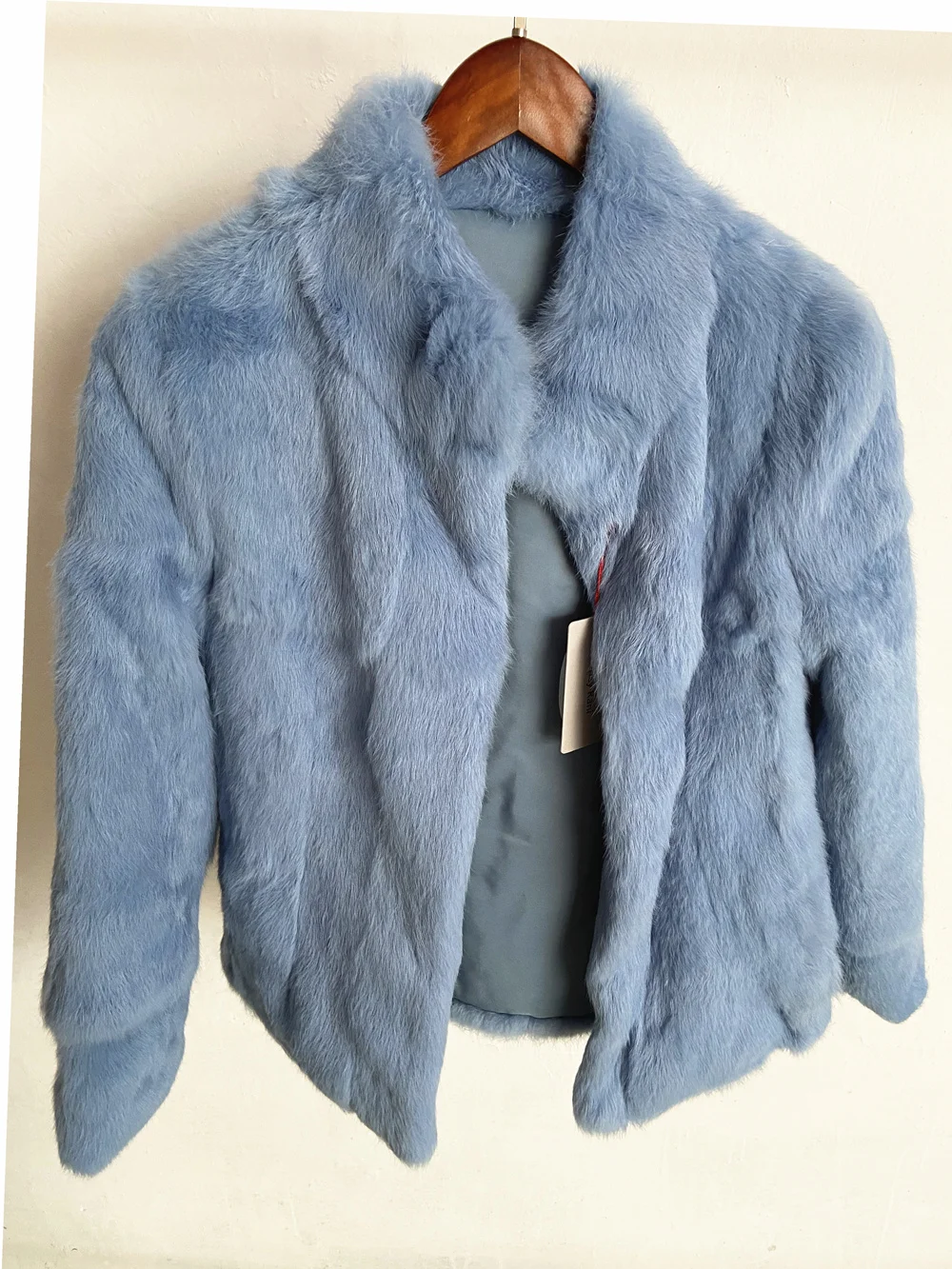 Natural Rabbit Fur Coat Women Winter Jacket Real Leather And Fur Bolero Women's Clothing Female Outerwears With 2025 Black Cold