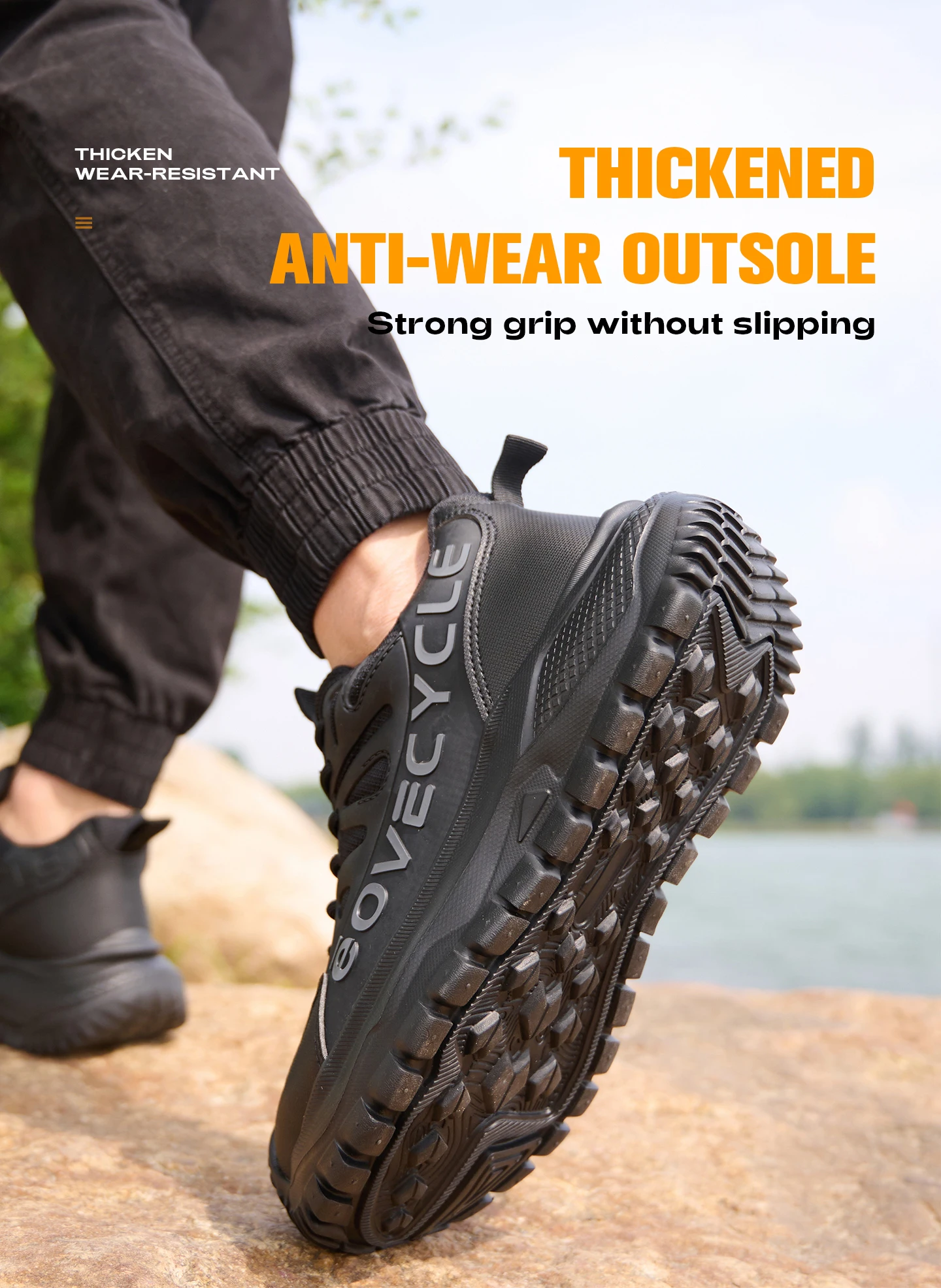 Fashion Work Safety Shoes Men Work Sneakers Anti-smash Anti-Puncture Indestructible Shoes Security Boots Non-slip Men Boots