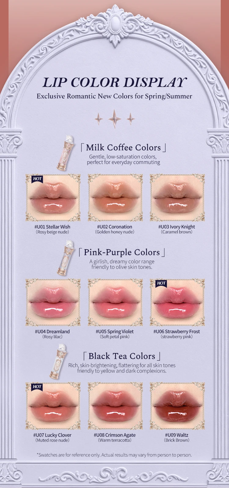 Flower Knows Knight Unicorn Collection Glazed Lipstick