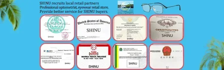 SHINU FL-41 Migraine Glasses FL41 Tinted Glasses Block 480-520nm Blue Green Light Anti Photophobia Tint Color Sunglasses Women