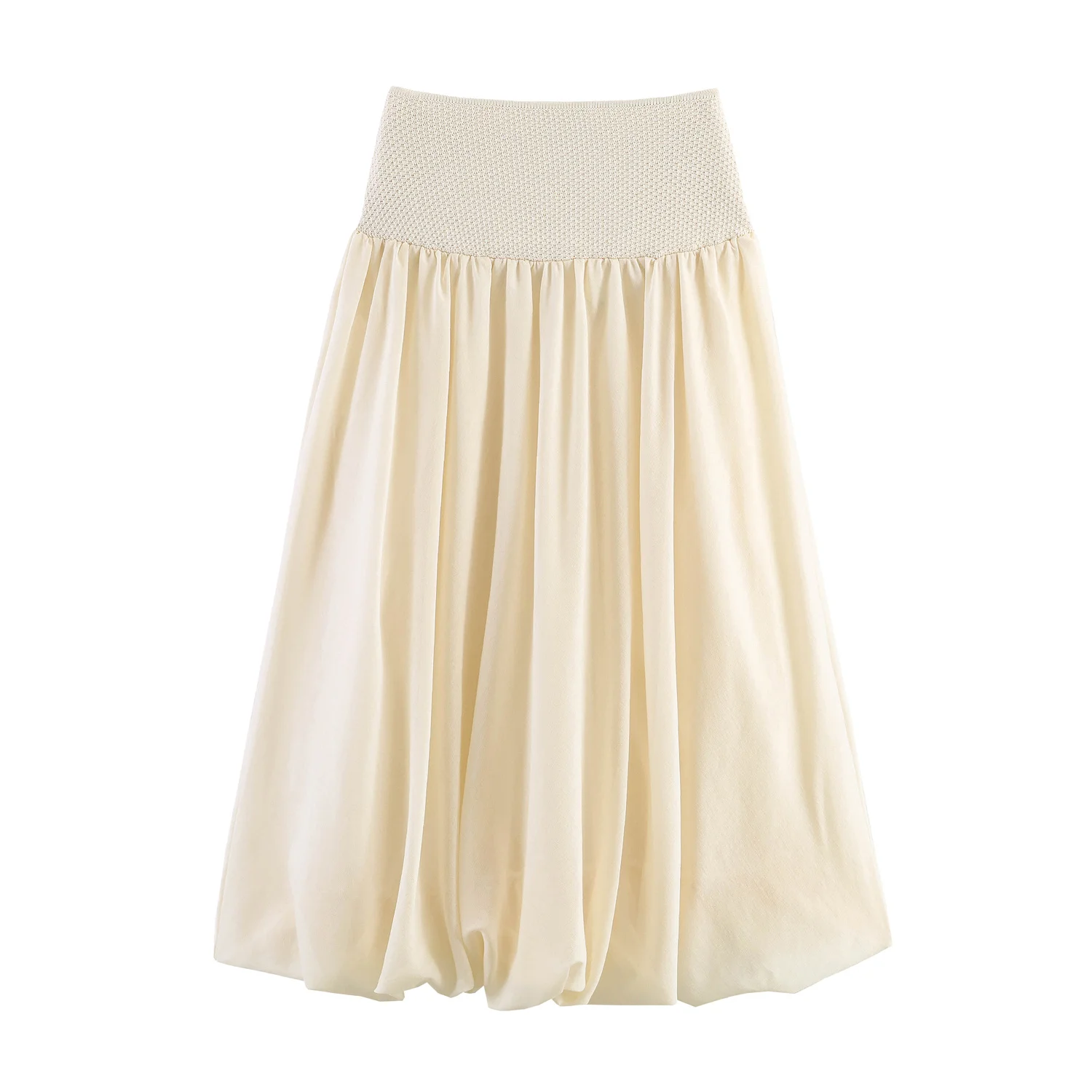 NLZGMSJ 2026 Spring Knitted Women Sets Slim Sweater Cardigan Ruffles Crop Top Splicing Long Skirt Suits Y2K
