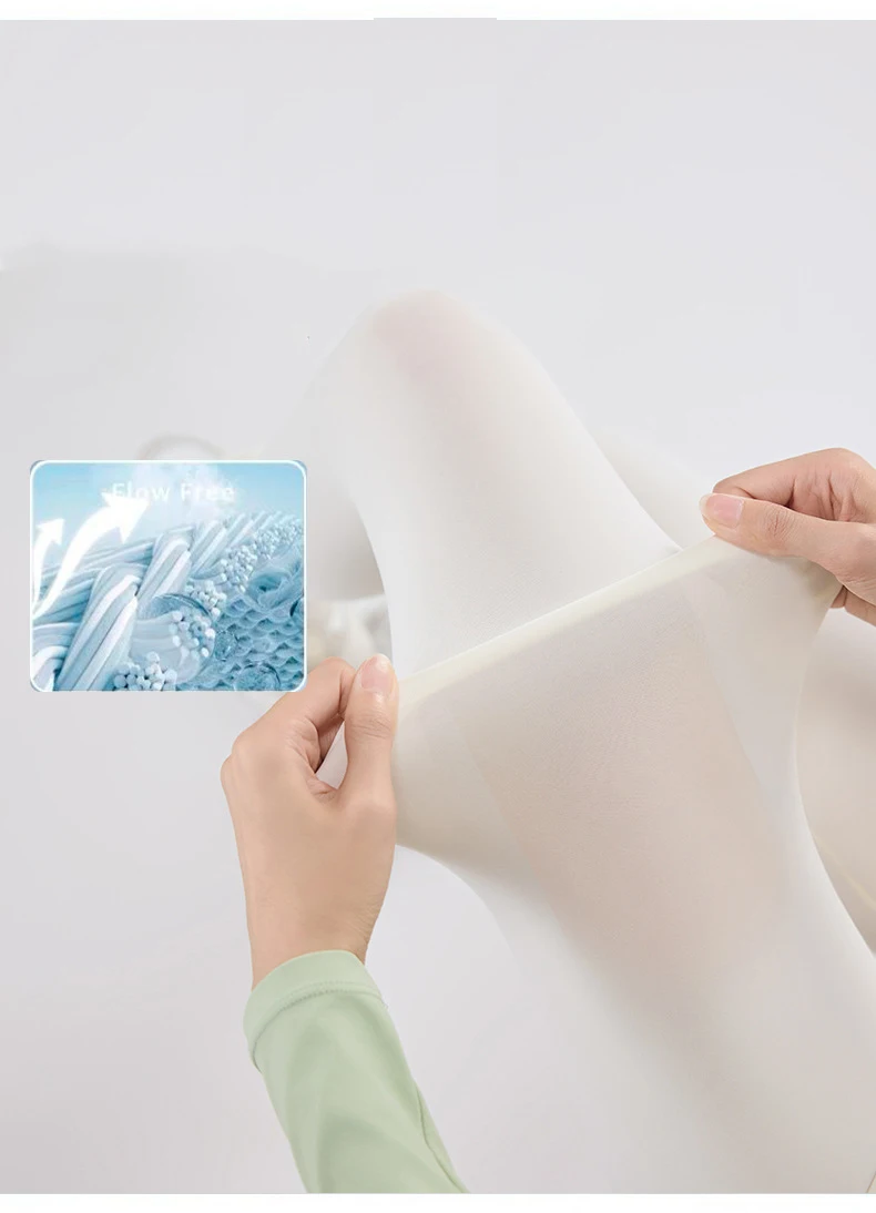 BIVIGAOS Summer Ultra Thin Sunscreen Sharkskin Leggings Women High Waist Elastic Seamless Sexy Tight Transparent Sports Leggings