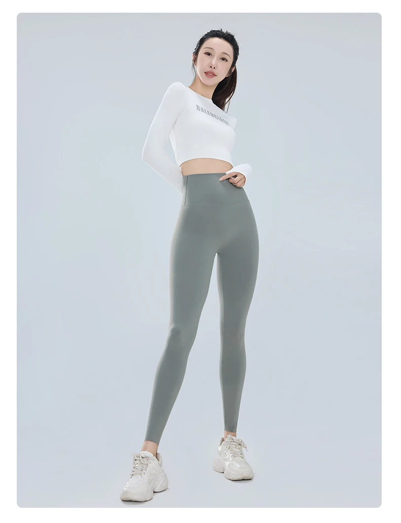 BIVIGAOS Summer Ultra Thin Sunscreen Sharkskin Leggings Women High Waist Elastic Seamless Sexy Tight Transparent Sports Leggings