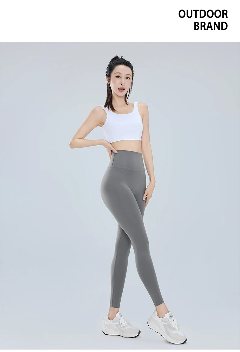 BIVIGAOS Summer Ultra Thin Sunscreen Sharkskin Leggings Women High Waist Elastic Seamless Sexy Tight Transparent Sports Leggings