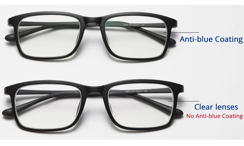 Ralferty 1.56 1.61 1.67 1.74 Optical Lenses Anti Blue Light Prescription Glasses Lens Eyes Clear Myopia Diopter Thin HMC Lentes