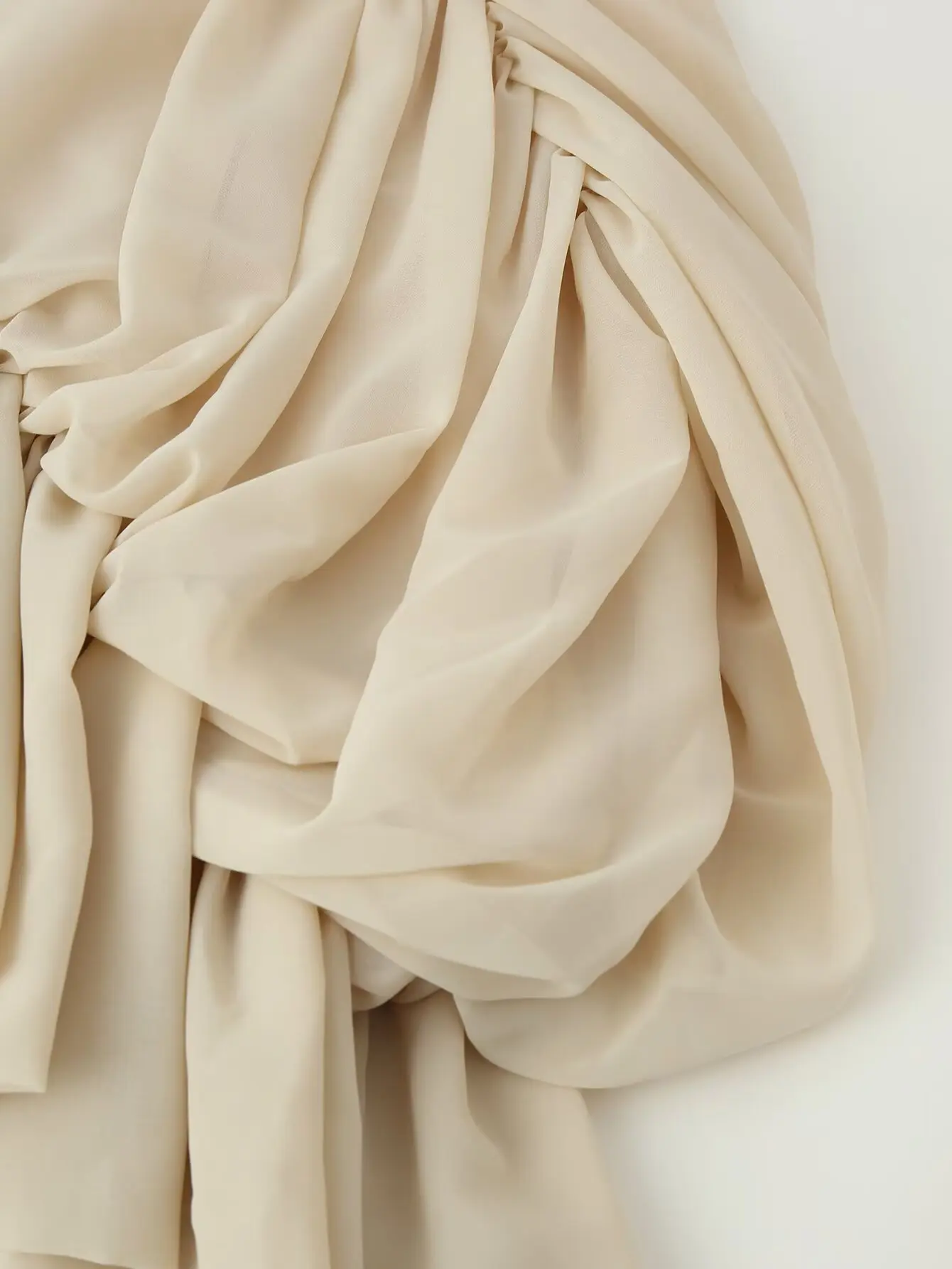 KLKXMYT Elegant Cascading Pleated Asymmetry Blouse Women Loose Chic Batwing Sleeve V Neck Tops 2026 Summer Lady New Blouses 
