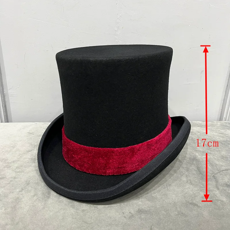 British wind in Europe and the gentleman cap stage performance top hat retro fashion and personality President hat cap
