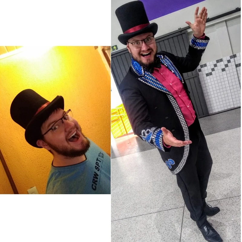 British wind in Europe and the gentleman cap stage performance top hat retro fashion and personality President hat cap