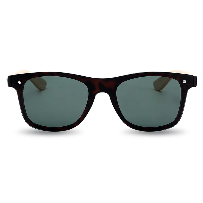 BARCUR Wood Glasses Bamboo Sunglasses Eyewear Accessories Female/Male Sunglasses Rimless for Men Glasses