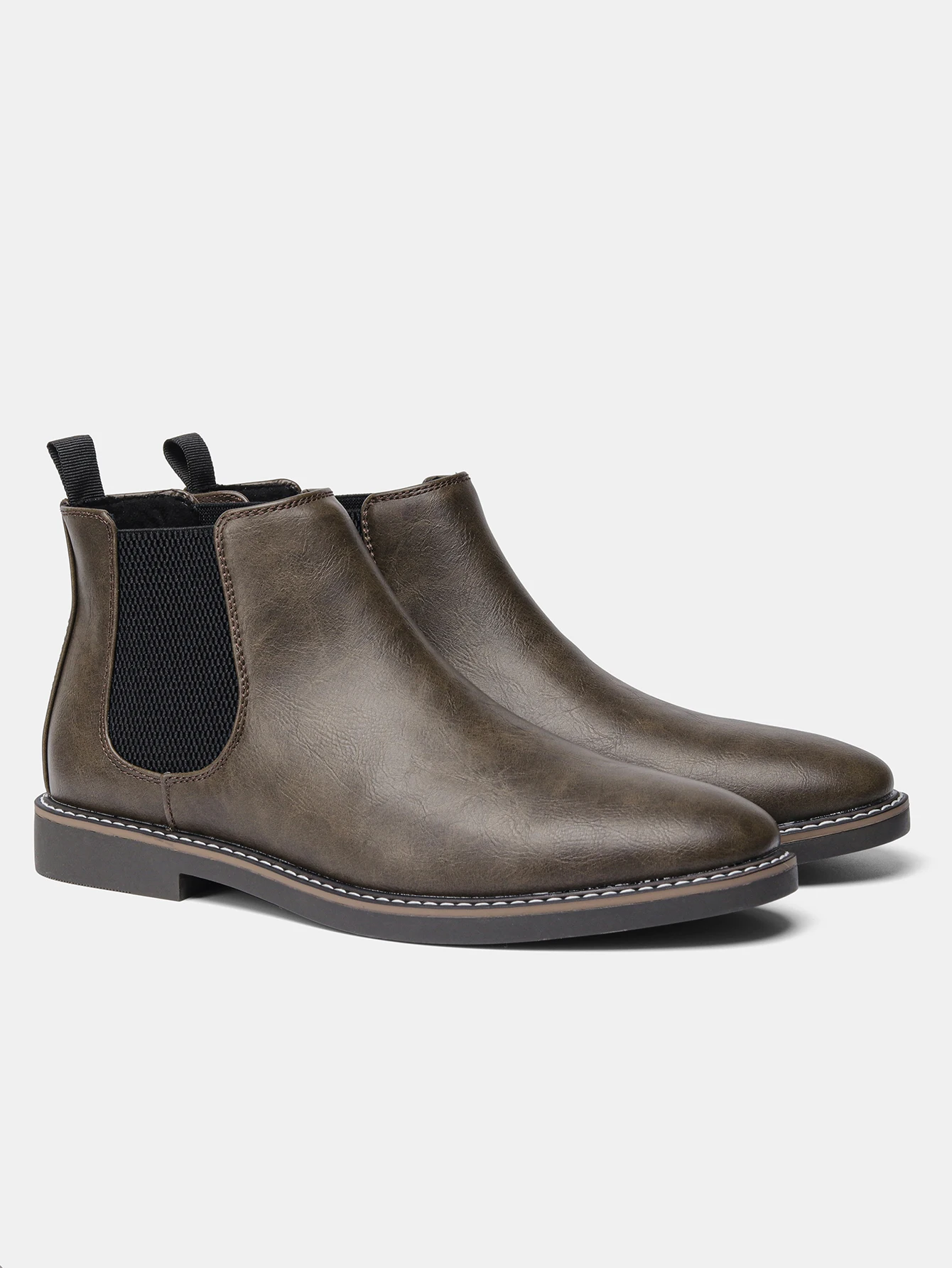 40~46 Men Chelsea Boots Brand Retro Comfortable 2024 Fashion Men Boots #KD5241