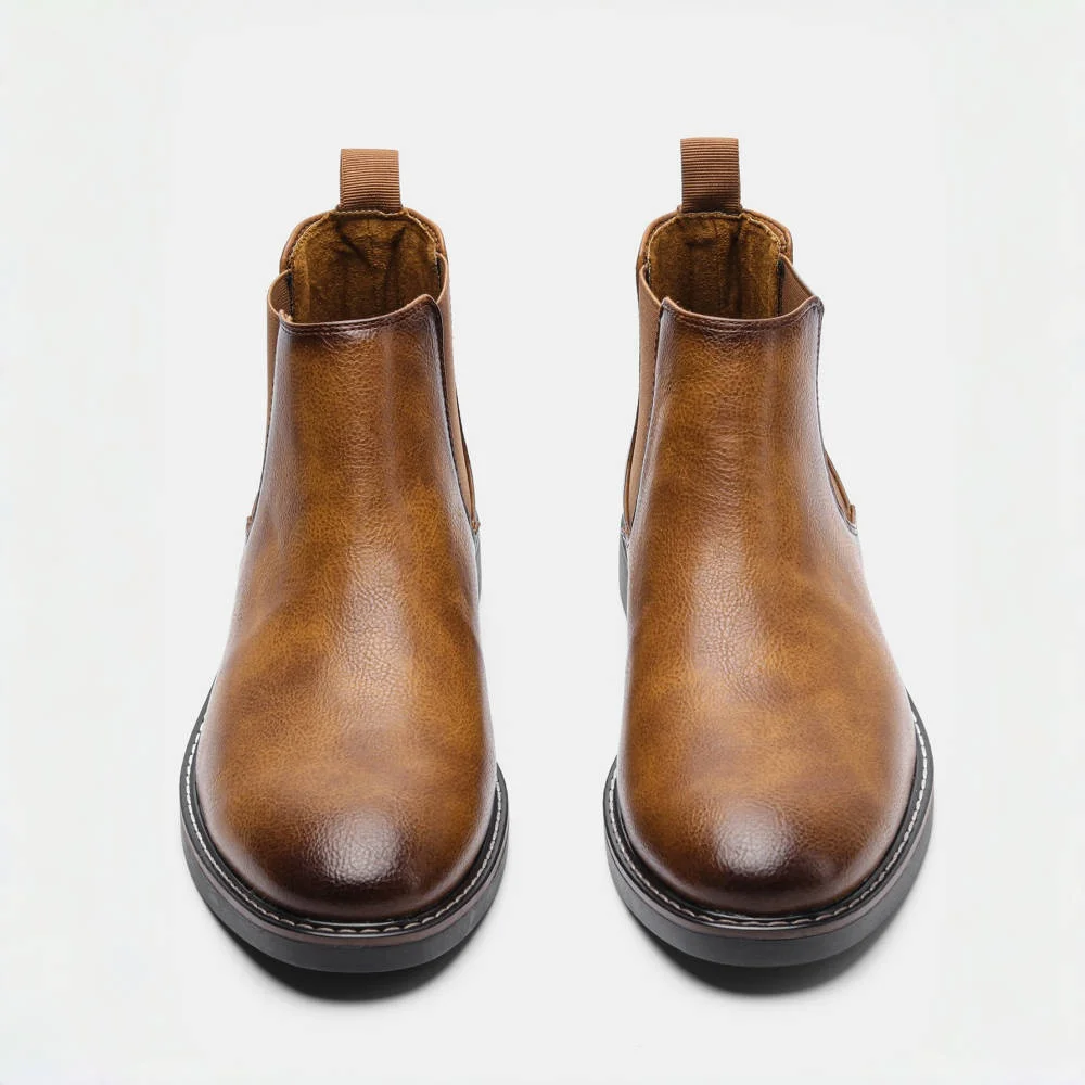 40~46 Men Chelsea Boots Brand Retro Comfortable 2024 Fashion Men Boots #KD5241