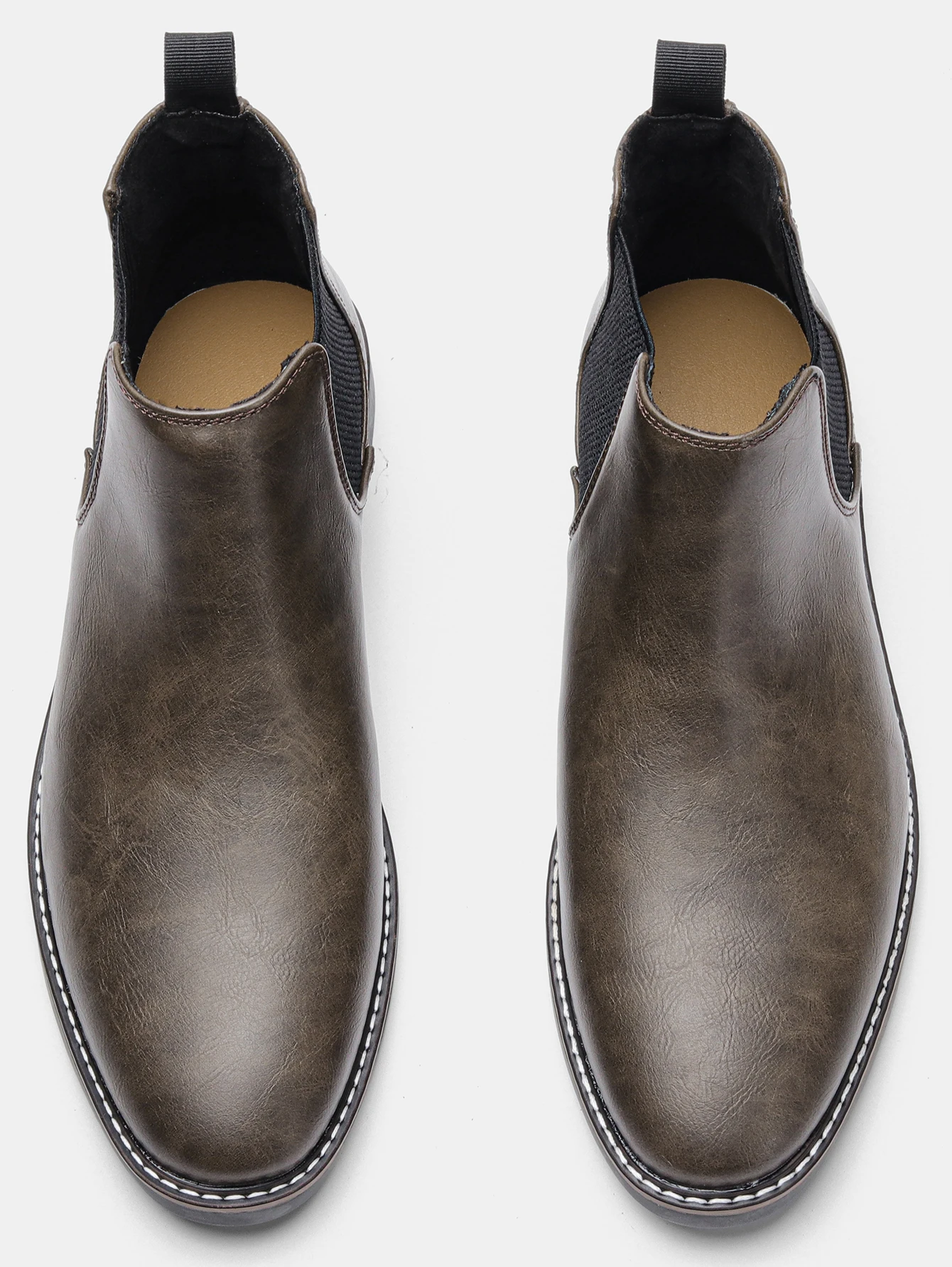 40~46 Men Chelsea Boots Brand Retro Comfortable 2024 Fashion Men Boots #KD5241