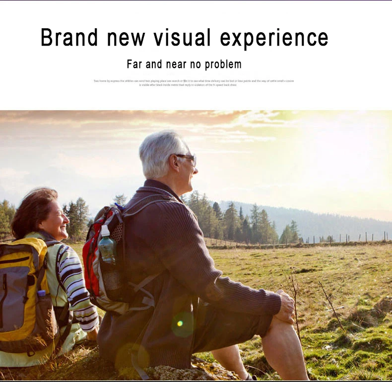 New Design Photochromic Reading Glasses Men Half Rim Titanium alloy Presbyopia Eyeglasses sunglasses discoloration with diopters