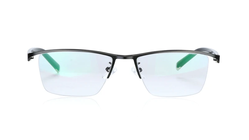 New Design Photochromic Reading Glasses Men Half Rim Titanium alloy Presbyopia Eyeglasses sunglasses discoloration with diopters