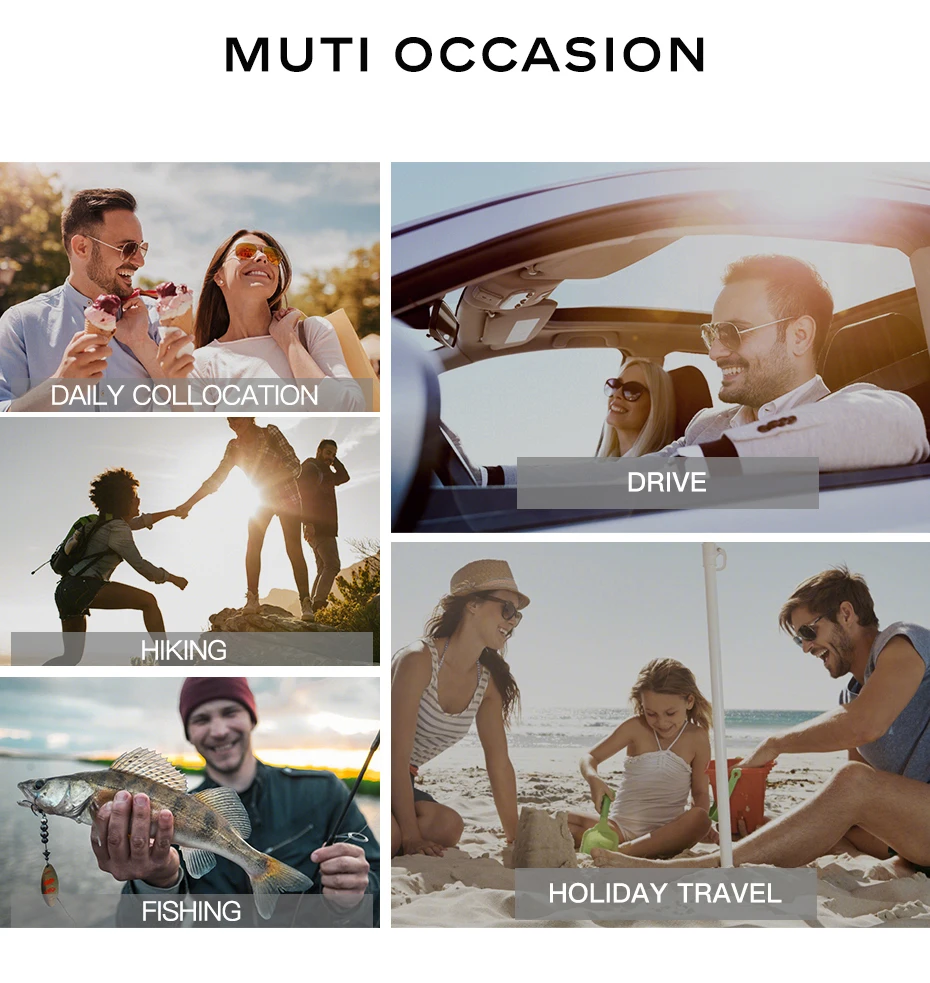 CAPONI Men Sunglasses Photochromic β Titanium Leg TR Frame Vintage Outdoor Eye Glasses Night Vision Male Sun Glasses BSYS520