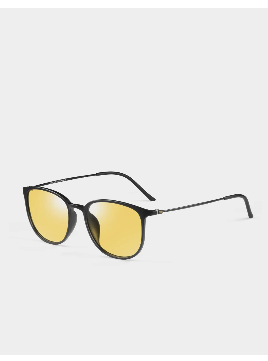 CAPONI Men Sunglasses Photochromic β Titanium Leg TR Frame Vintage Outdoor Eye Glasses Night Vision Male Sun Glasses BSYS520