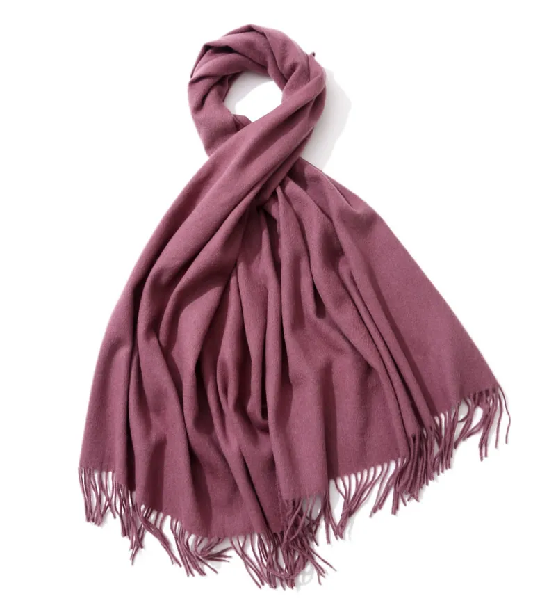Wool Winter Scarf Women Fashion Shawl Adult Solid Scarves Luxury Autumn Shawls and Wraps  Poncho Scarfs for Ladies Unisex Wrap