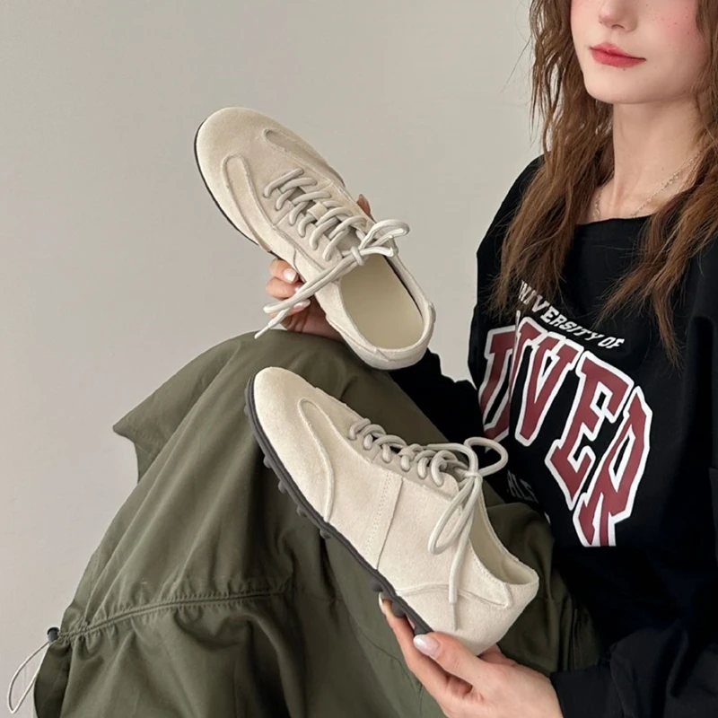 AIYUQI 2026 New Women's Sneakers Shoe Antislip Flat German Training Shoes Women Plus Size Stylish and Comfortable Female Shoes