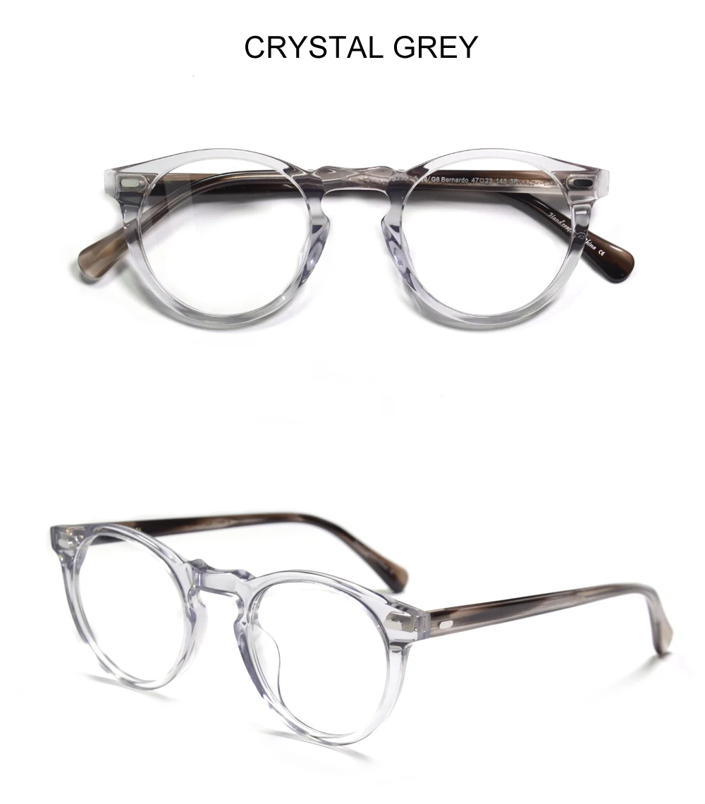 Gregory peck Glasses Frame OV5186 Mens Round Eyeglasses Vintage Round Diopter Eyeglasses for Men Women's Round Glasses Frame