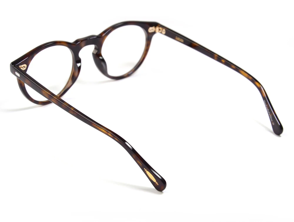 Gregory peck Glasses Frame OV5186 Mens Round Eyeglasses Vintage Round Diopter Eyeglasses for Men Women's Round Glasses Frame