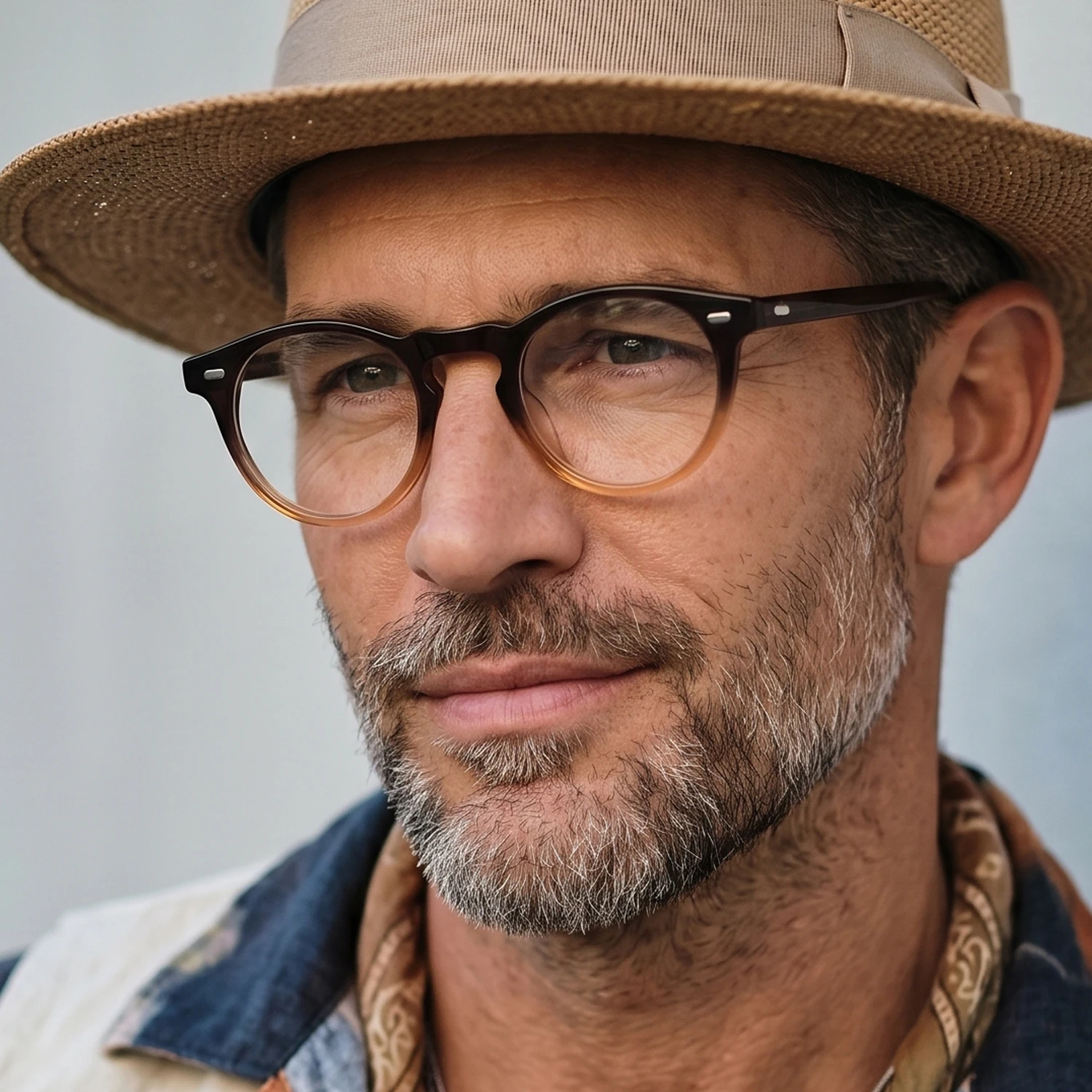 Gregory peck Glasses Frame OV5186 Mens Round Eyeglasses Vintage Round Diopter Eyeglasses for Men Women's Round Glasses Frame