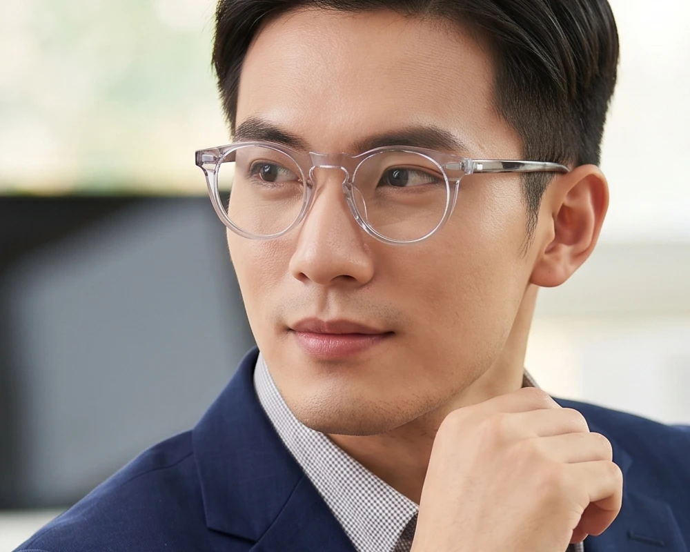 Gregory peck Glasses Frame OV5186 Mens Round Eyeglasses Vintage Round Diopter Eyeglasses for Men Women's Round Glasses Frame