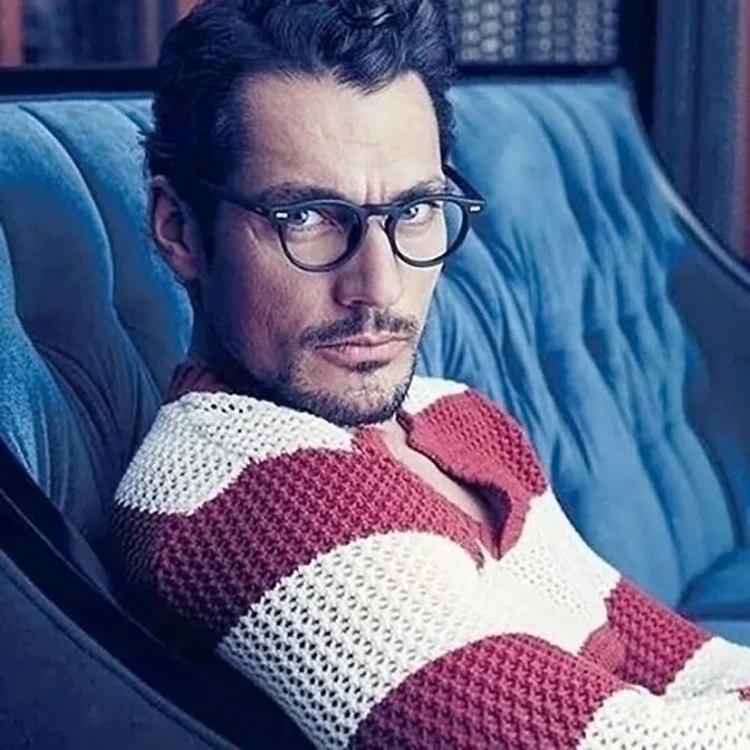 Gregory peck Glasses Frame OV5186 Mens Round Eyeglasses Vintage Round Diopter Eyeglasses for Men Women's Round Glasses Frame