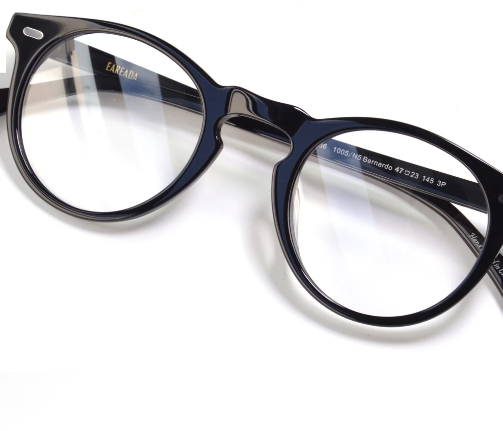 Gregory peck Glasses Frame OV5186 Mens Round Eyeglasses Vintage Round Diopter Eyeglasses for Men Women's Round Glasses Frame