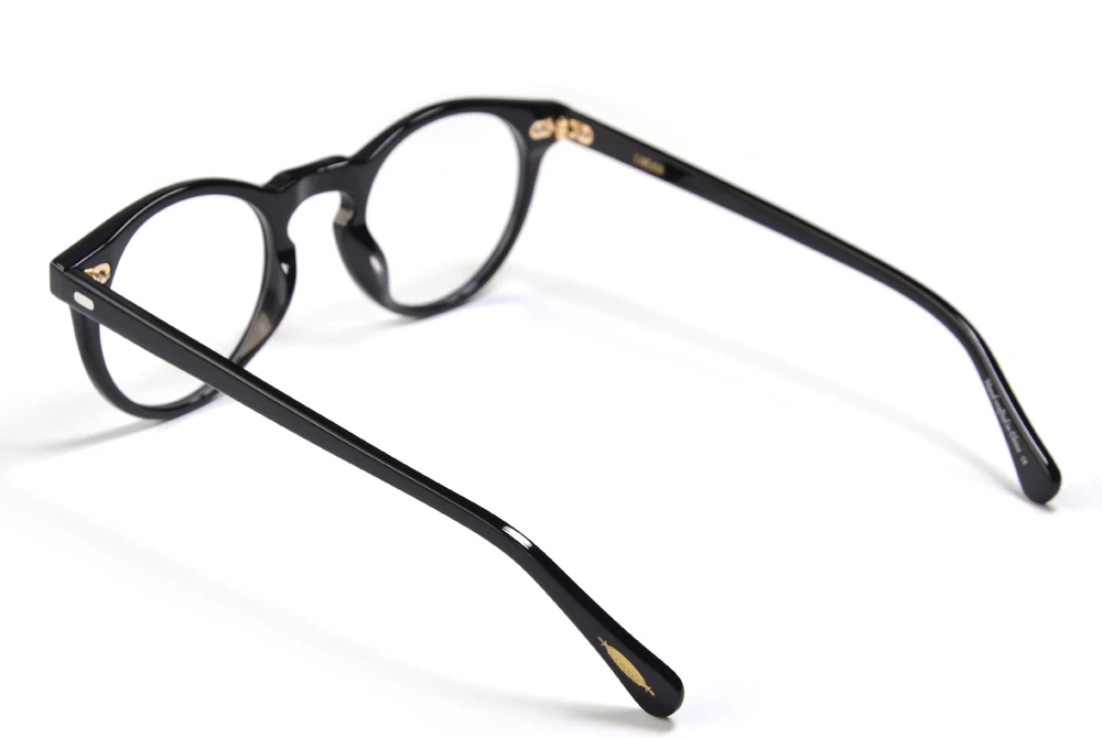 Gregory peck Glasses Frame OV5186 Mens Round Eyeglasses Vintage Round Diopter Eyeglasses for Men Women's Round Glasses Frame