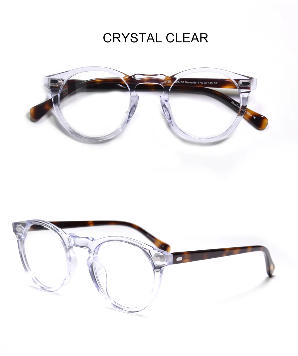 Gregory peck Glasses Frame OV5186 Mens Round Eyeglasses Vintage Round Diopter Eyeglasses for Men Women's Round Glasses Frame