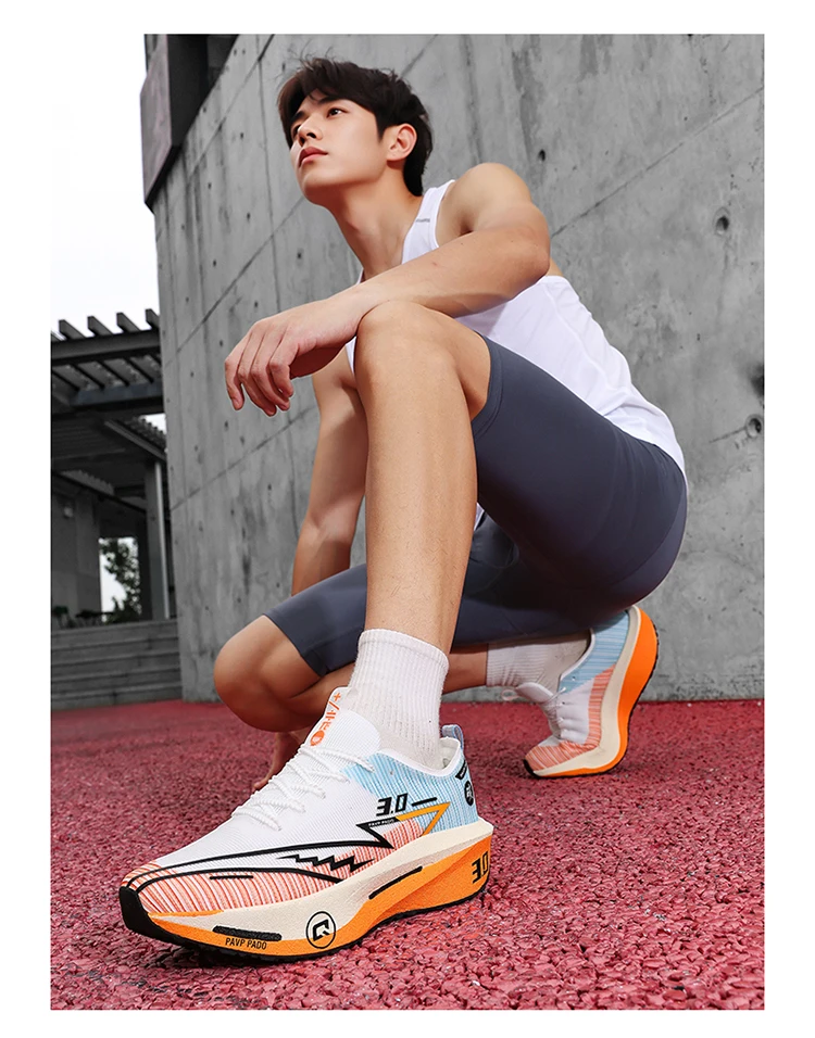 Running Shoes Men Carbon Board Marathon Speciality Sports Breathable Lightweight Women's Comfortable Outdoor Athletic Sneakers