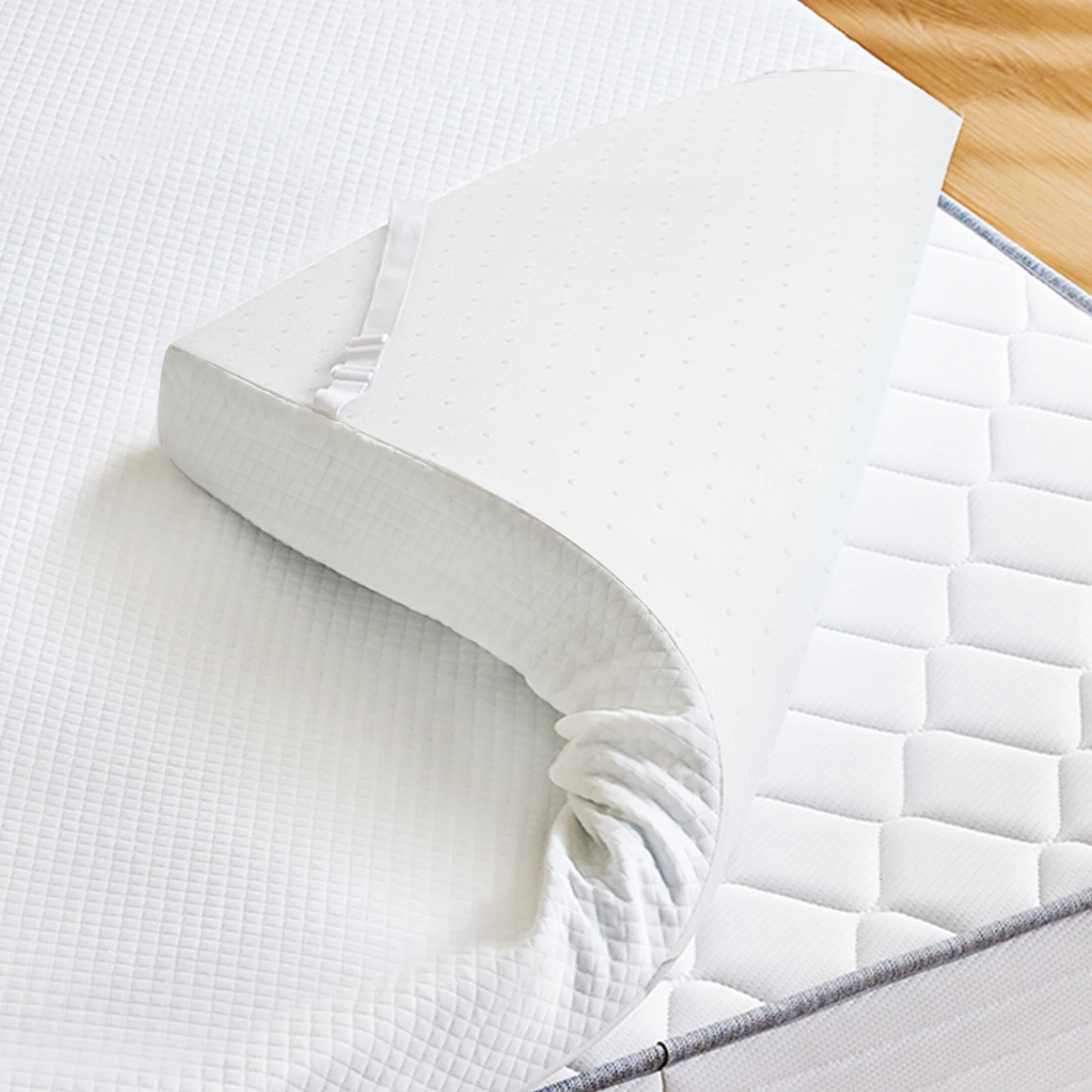 JHK 4 Inch Gel Memory Foam Mattress Topper with Removable Cover Full Size Cooling Mattress Soft and Breathable Bed Topper