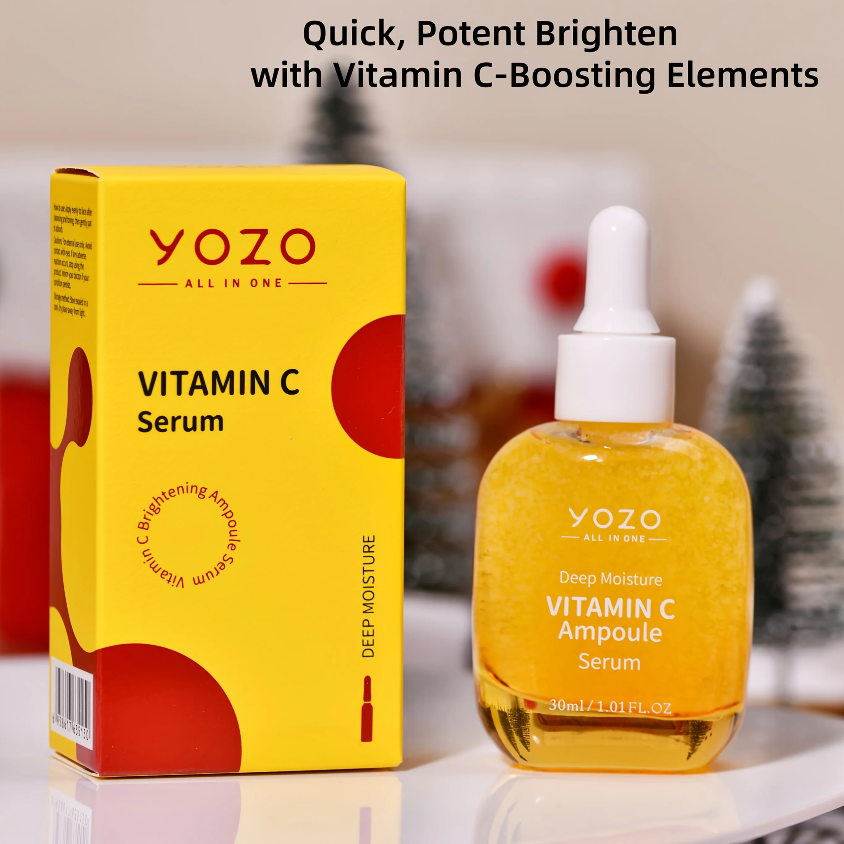 2pcs Facial Serum Skincare Set Morning Vitamin C Serum Night Retinol Serum Brightens Skin Locks In Moisture & Hydrates Anti-aging/anti-wrinkle Skincare