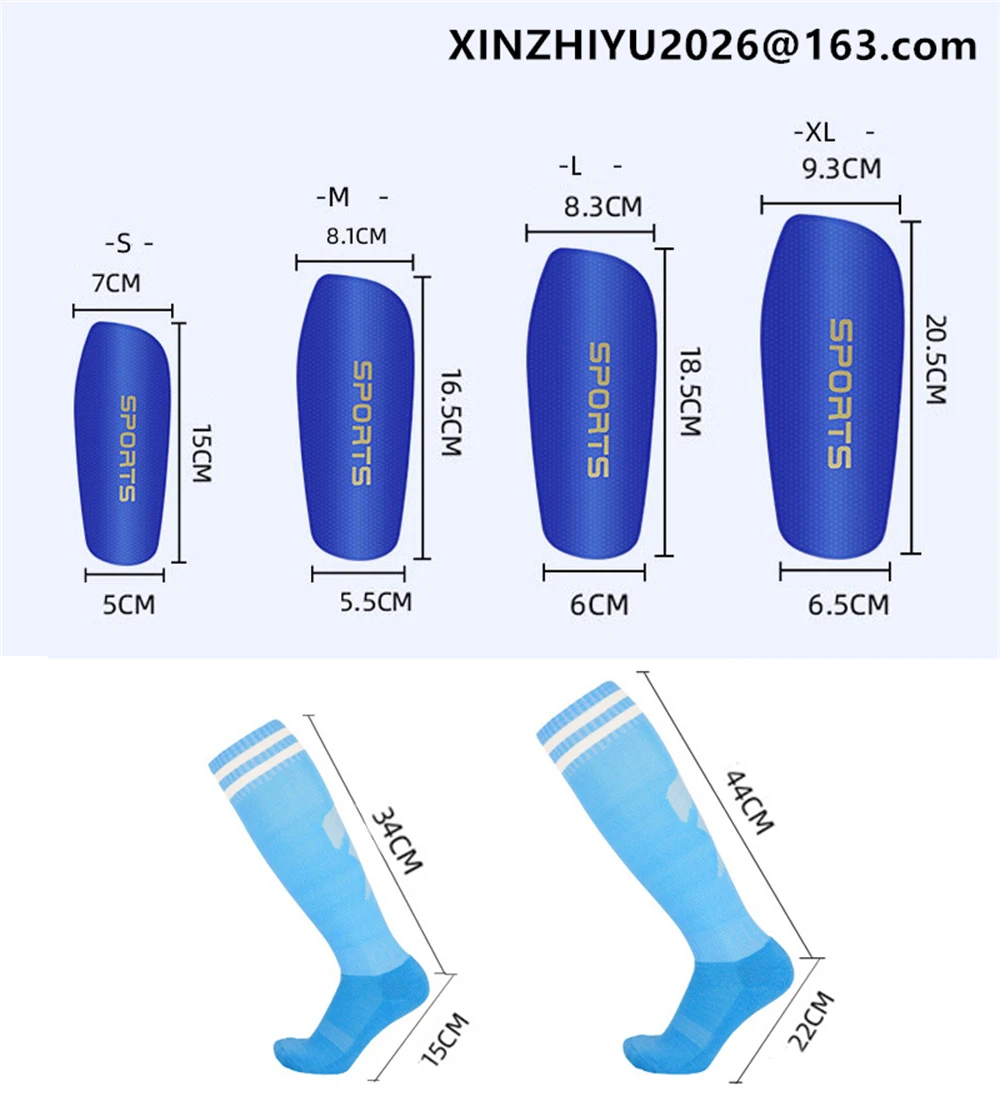 Soccer Shin Guards Football Protectors Pads Adult Kids Shinguards Light Sock Insert Board Boy Training Legging Protective Gear