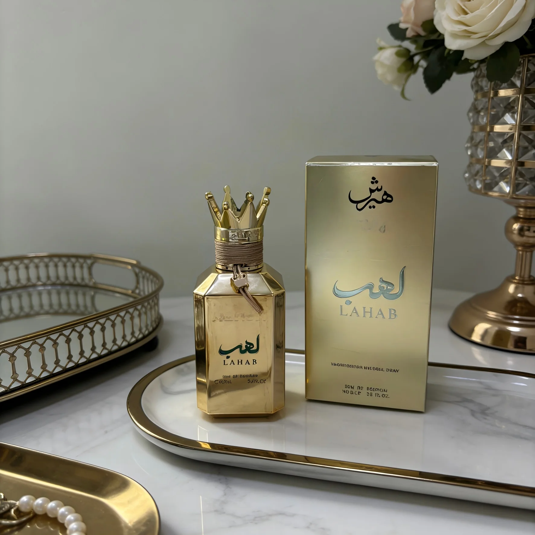 HERSH Lahab Luxury Eau De Parfum for Women & Men - 100ml/3.4fl.oz