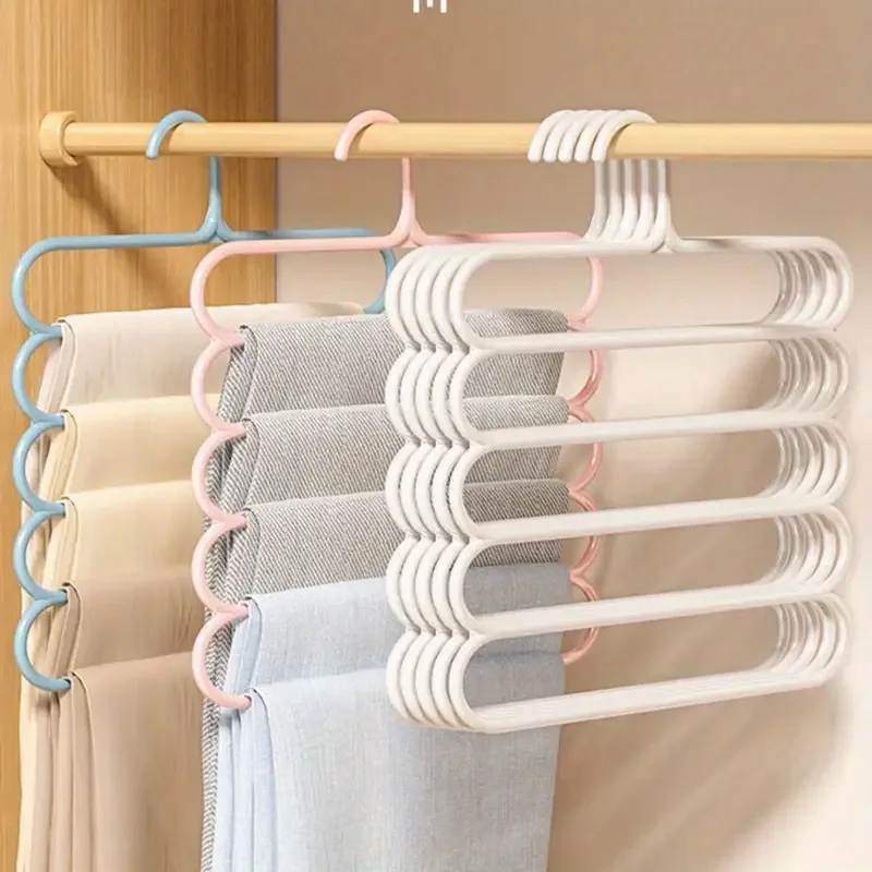 Creative Stackable Gift, Foldable Organizer for Pants. 5-Piece Set, Space Saver, 32x29cm