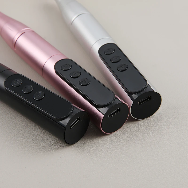 Wireless 35000RPM Nail Drill Pen USB Nail Files Sander Pen Rechargeable Nail Drill Machine Portable Manicure Drill Salon Tool