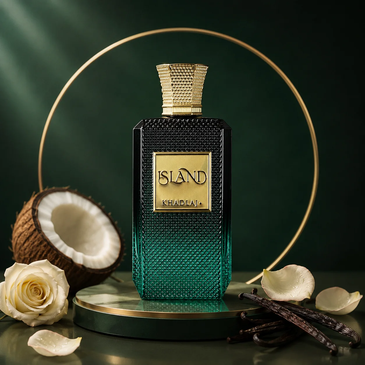 Island Khadlaj Perfumes 100ml/3.4oz Long-Lasting Perfume Women Fragrance For Daily Use