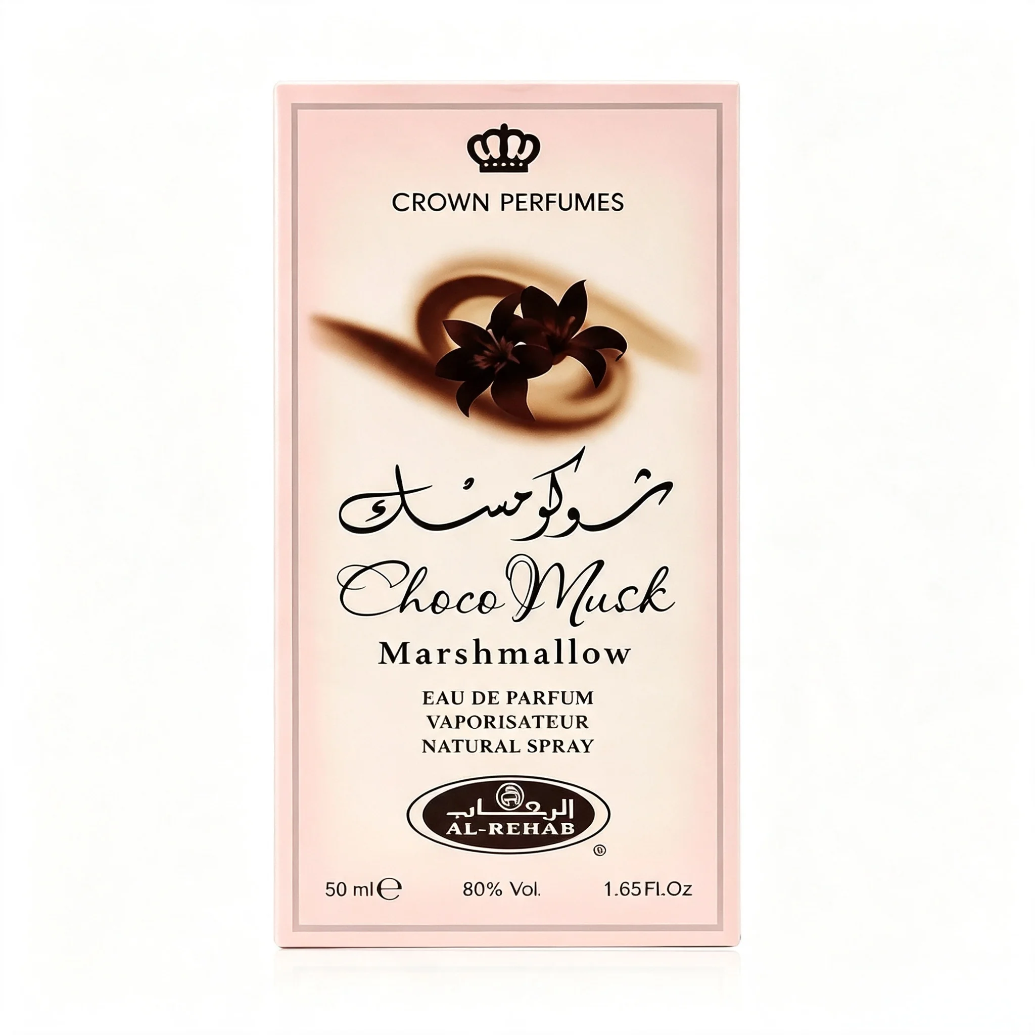 Choco Musk Marshmallow Unisex Eau De Parfume 1.65 Fl Oz Natural Spray Cologne Perfume for Men And Women