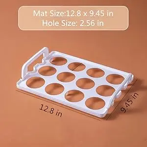 4-Tiers Cupcake Carrier, Cupcake Holder, Cupcake and Brownie Storage Container, Stacking Cupcake Storage Container Store up to 48 Cupcakes